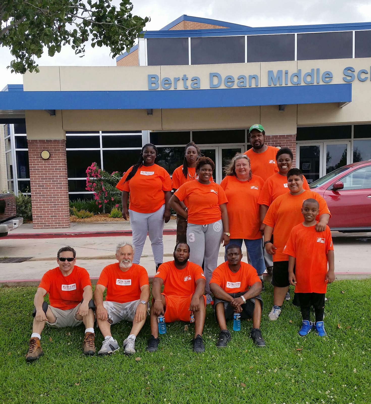 Connection for Employees Home Depot Campus Beautification at Dean MS