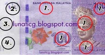 Bunga Bunga Duit Rm100