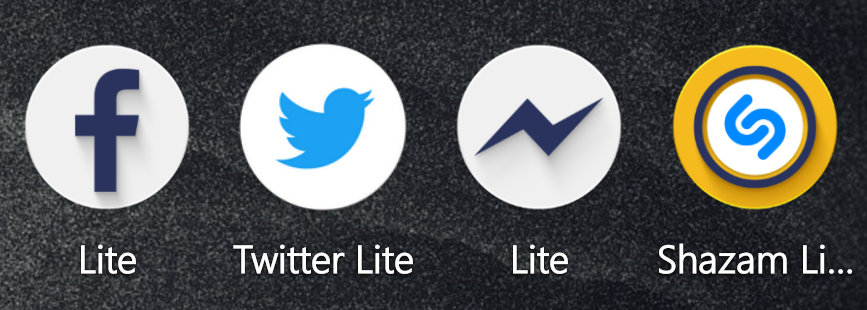 Ahorra datos, batería y memoria con las versiones Lite de tus apps favoritas
