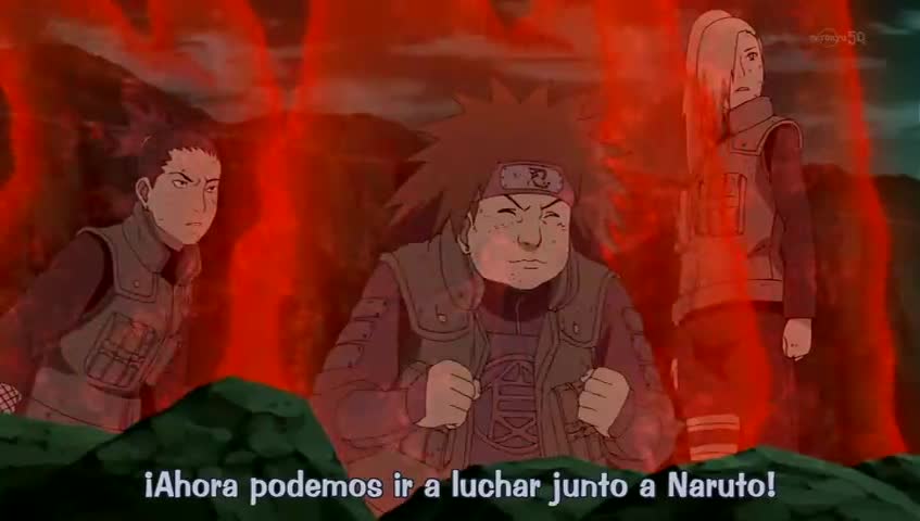 Ver Naruto Shippuden La cuarta guerra mundial shinobi, Obito Uchiha - Capítulo 381