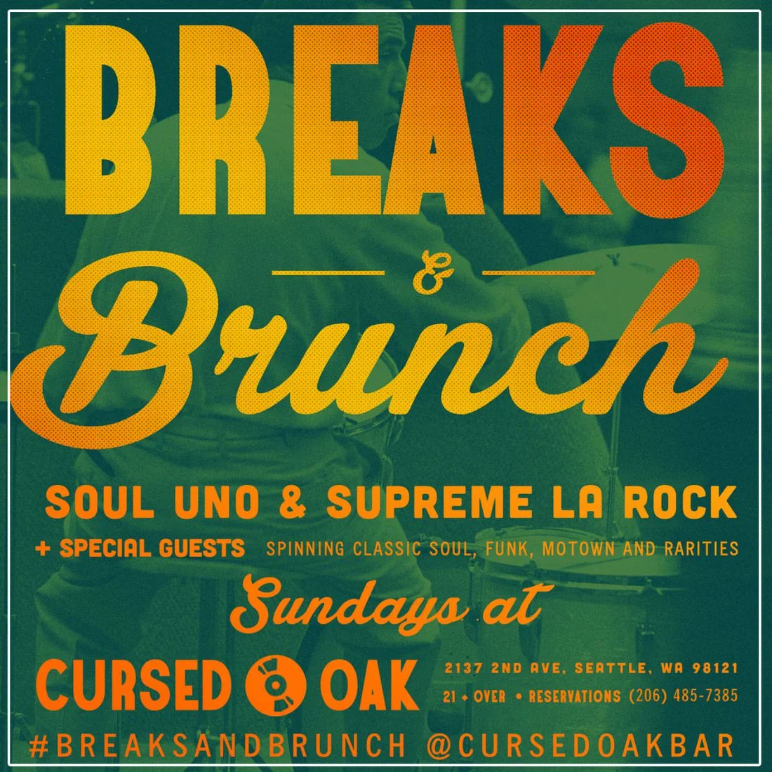 Soul Uno and Supreme La Rock - Breaks and Brunch | Soul and Funk Mixtape 