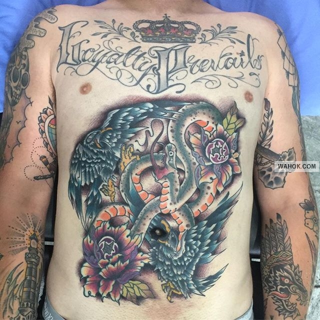 Gambar Tato 3D & Simpel Di Perut Paling Bagus Asli Sangat Keren