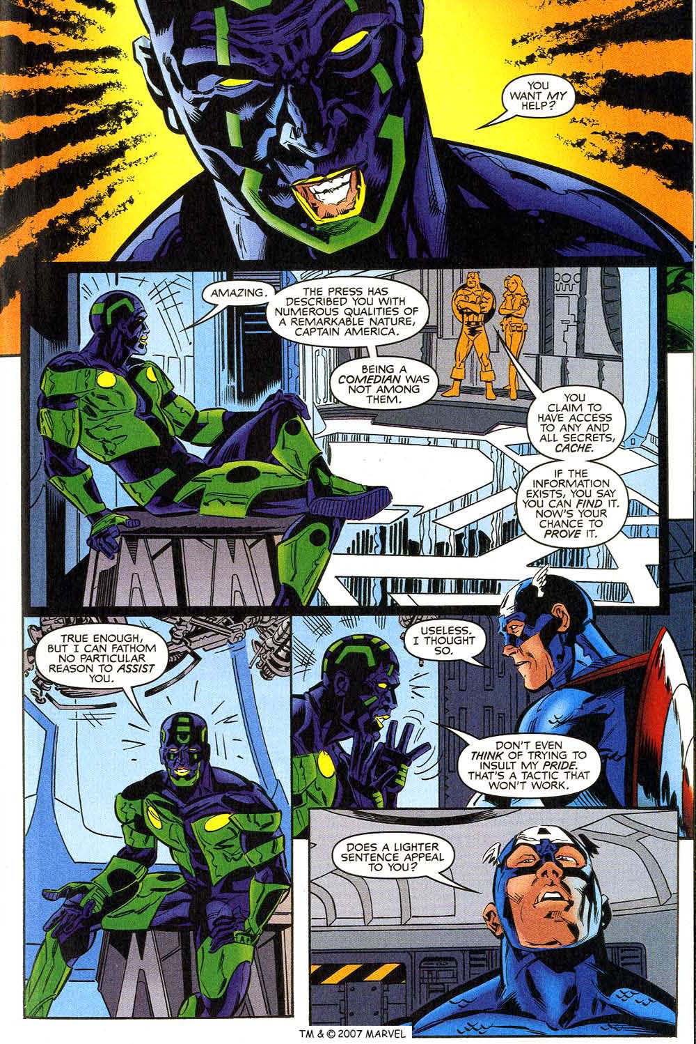 Read online Captain America (1998) comic -  Issue #35b - 27