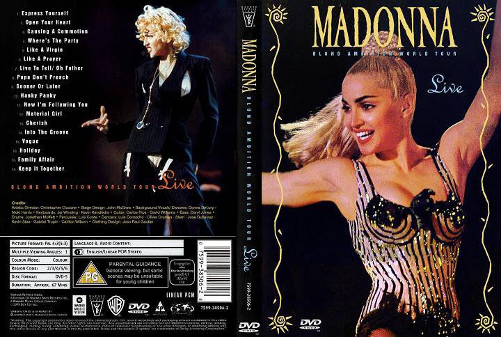 Madonna Blond Ambition World Tour 90 Nice