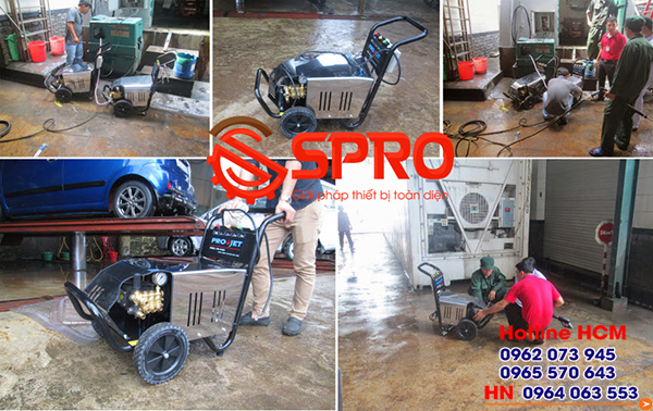 Báo giá máy rửa xe công nghiệp projet P55-1518B3 tphcm