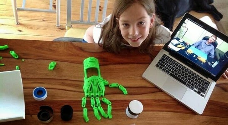  Robohand , printer 3d, cetak 3d, tangan 3d, mesin cetak 3D, 3D untuk dua tangan,3duniverse