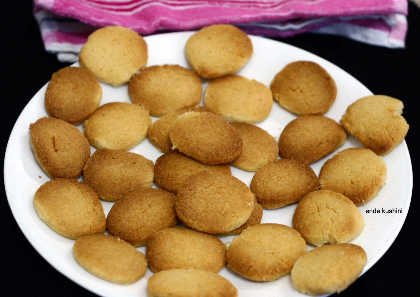 Ende Kushini Indian tea shop butter biscuits/cookies