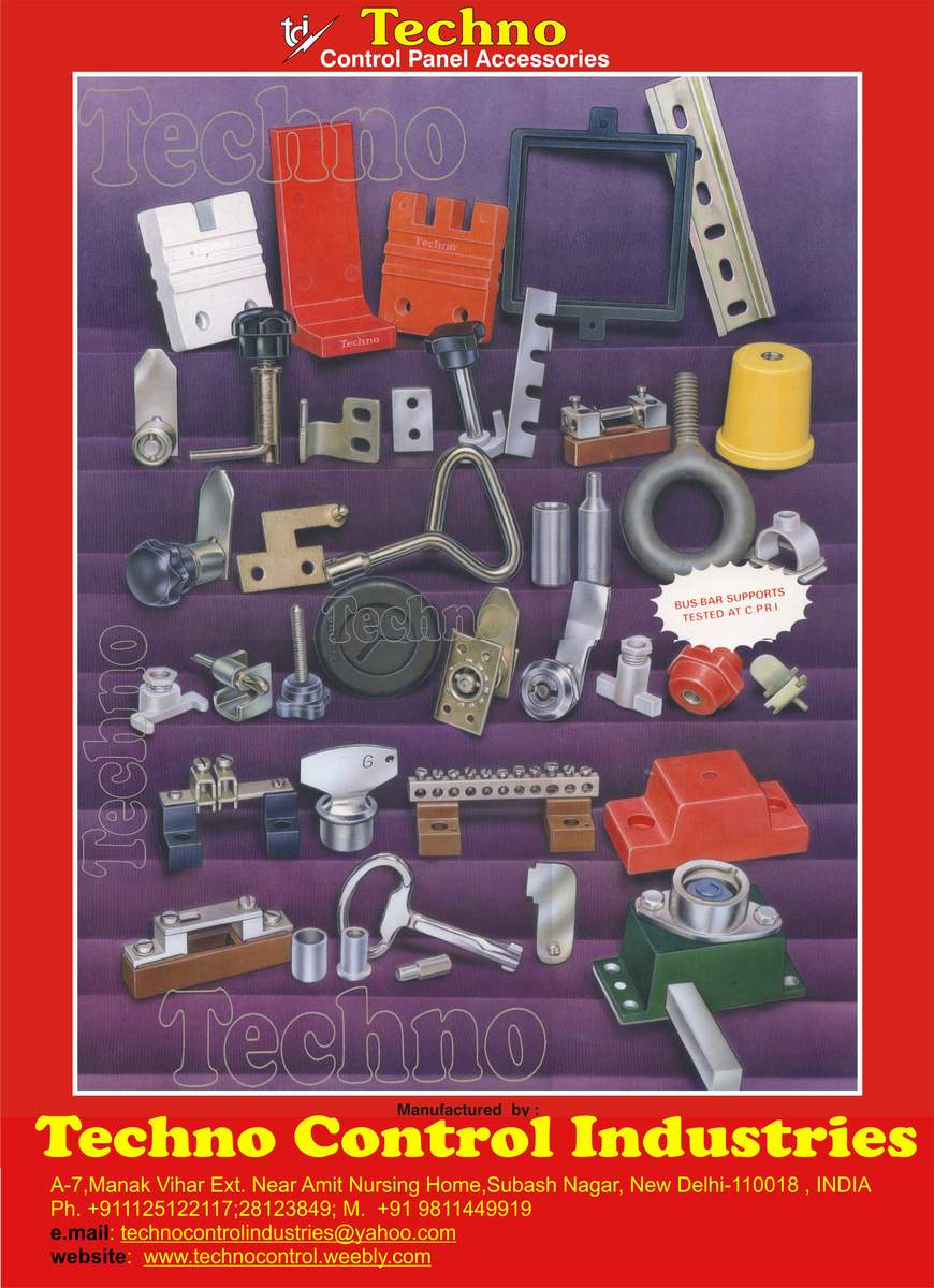 Control Panel Accessories: Techno Control Industries