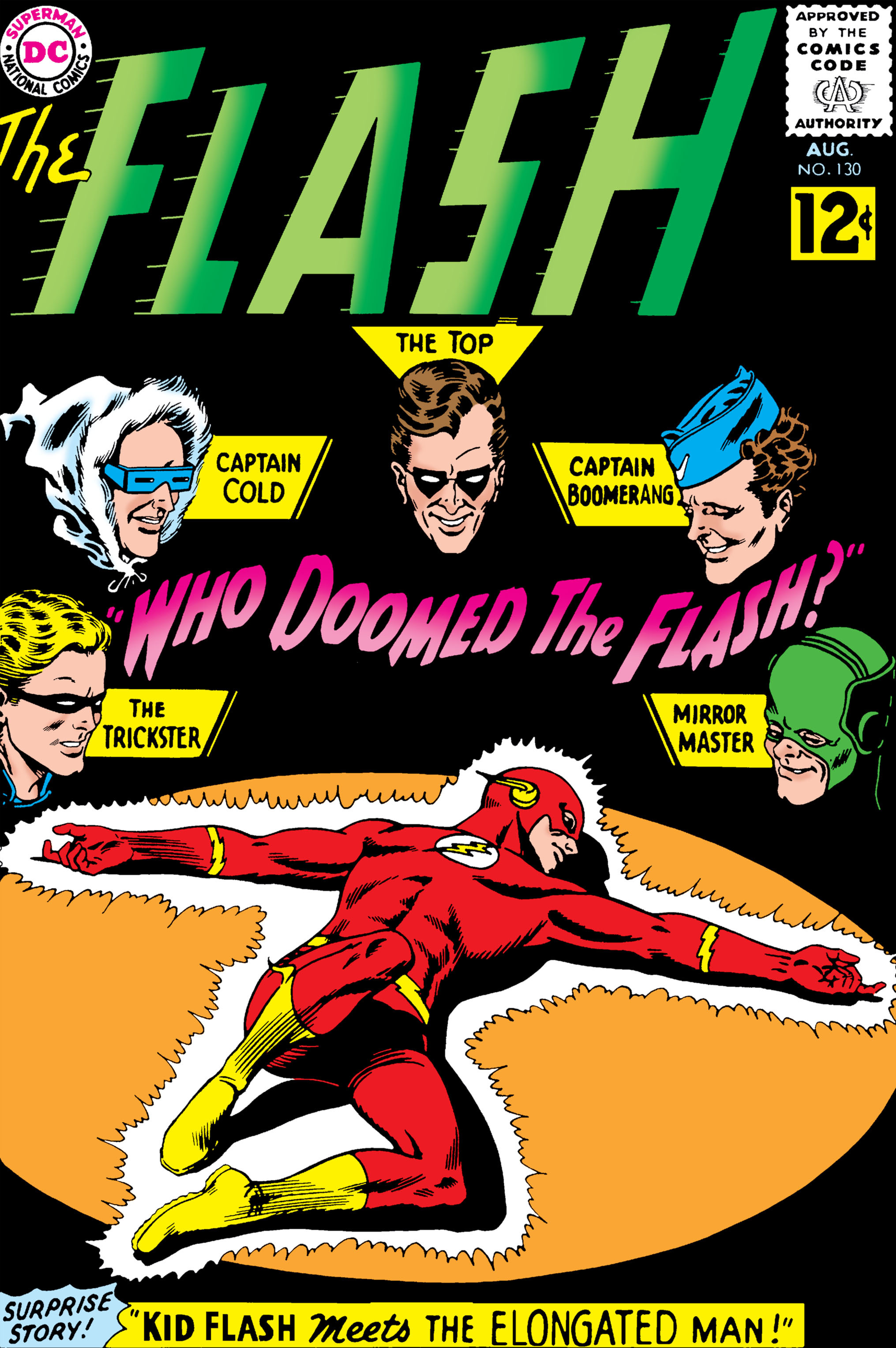 Read online The Flash (1959) comic -  Issue #130 - 1