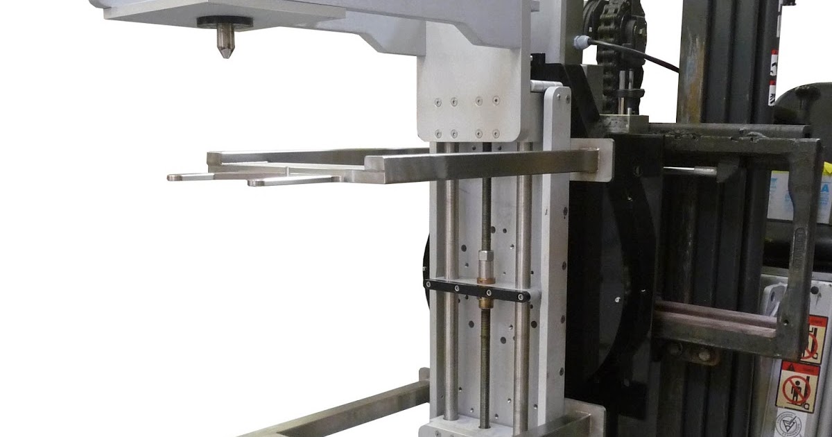 Packline Materials Handling Forklift Mounted Clamp Attachment for