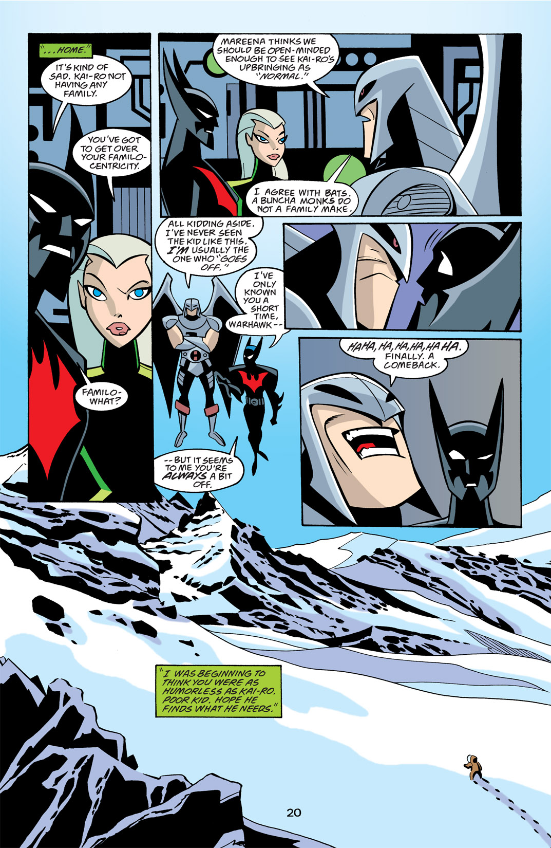 Read online Batman Beyond [II] comic -  Issue #21 - 21