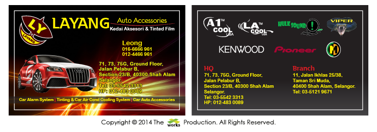 layang auto, Car Alarm System, Tinting & Car Air Cond Cooling System, Car Auto Accessories