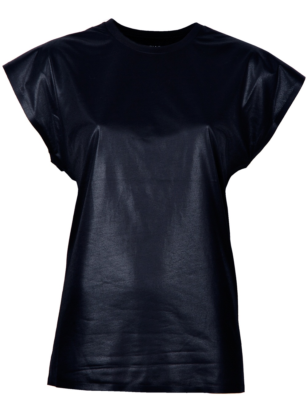 Shallow Obsessions About Fashion: Leather tshirt - would you wear one?