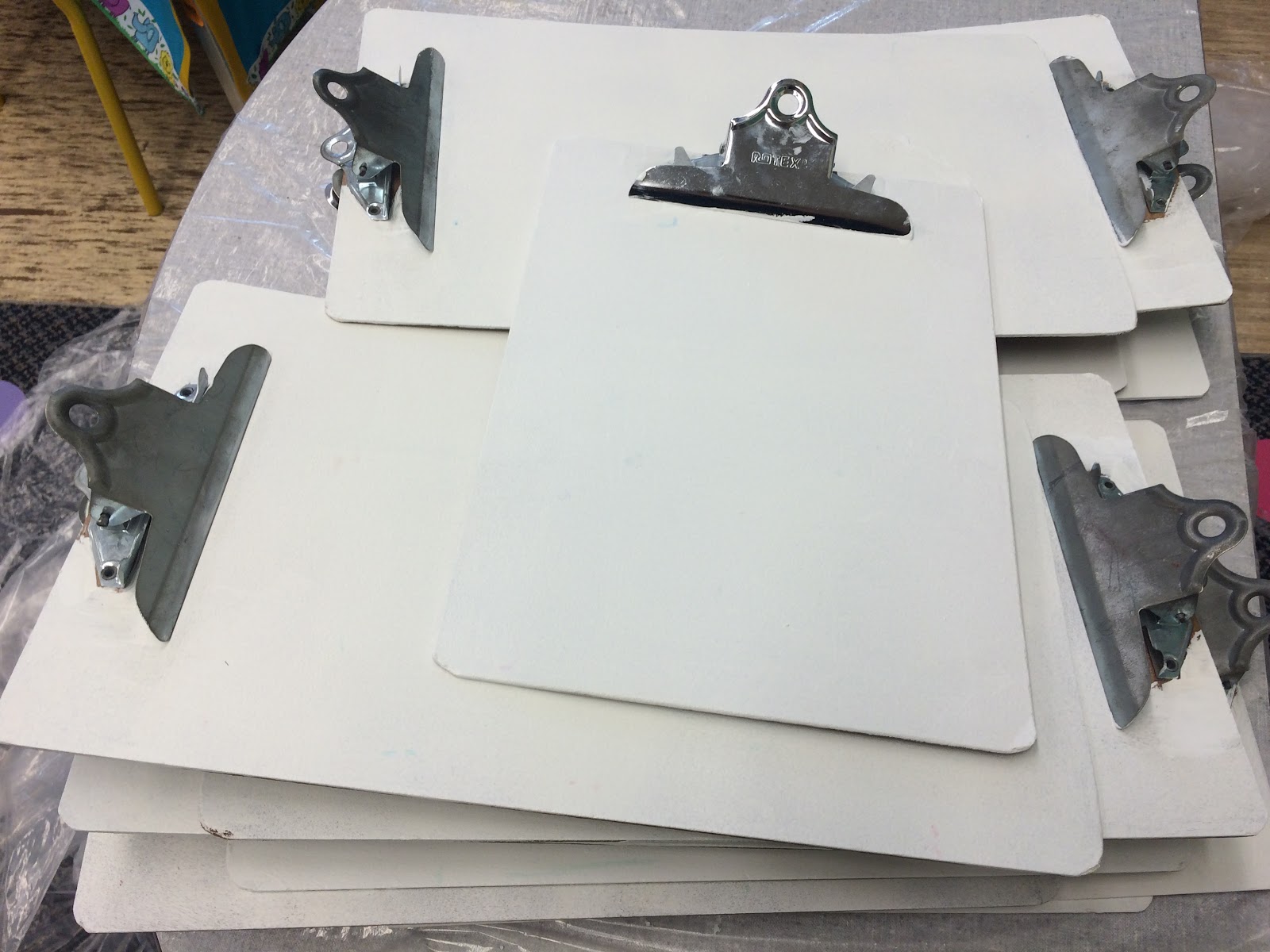 Kickstart Classroom How to Make DIY Chalkboard Clipboards