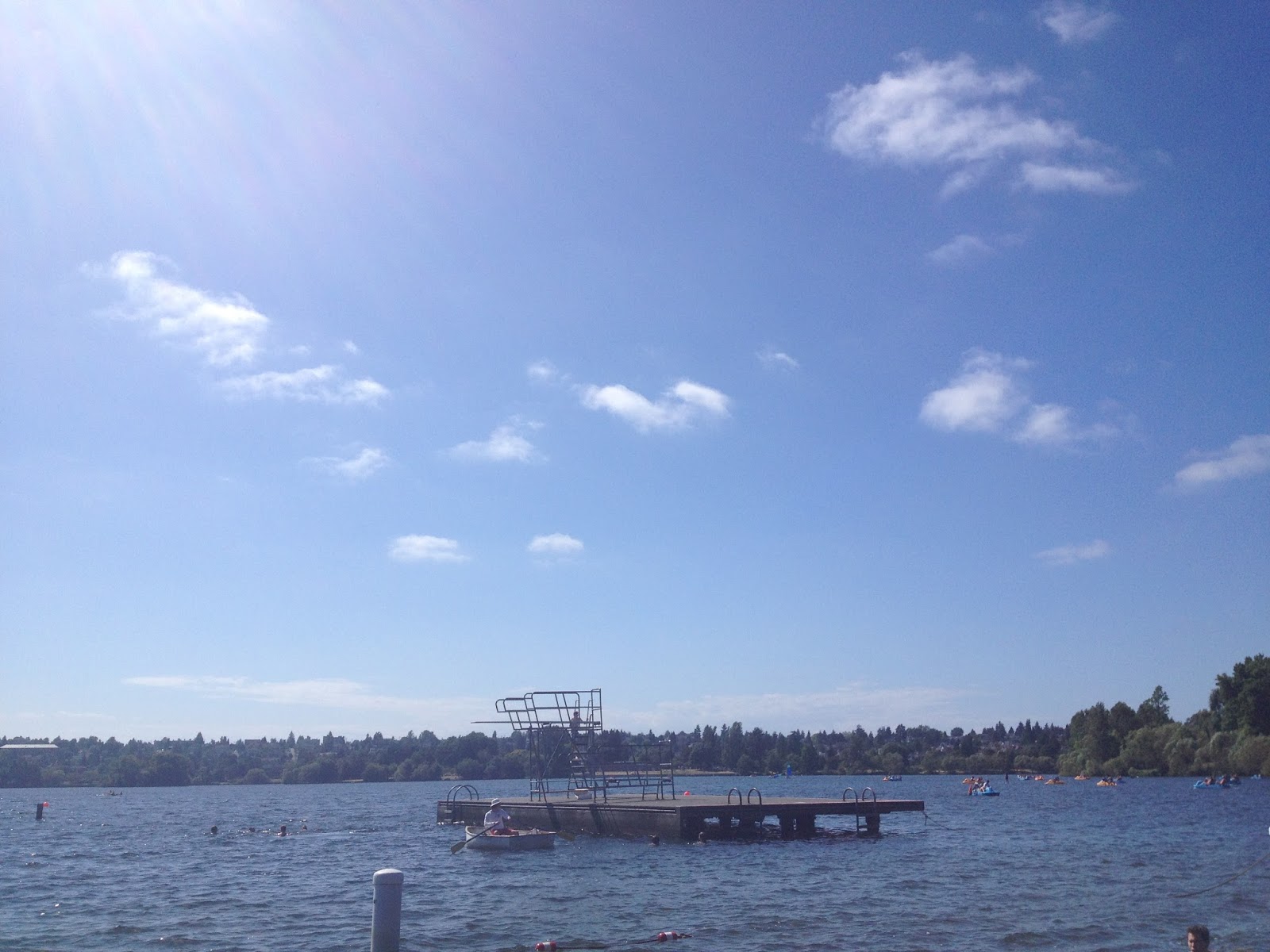 Green Lake, Seattle Trails of Arkansas (& now California)
