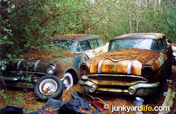 Two, rare, two-door Pontiac wagons were stashed on some wooded property in Alabama. A Pontiac Safari scavenger hunt led to negotiations with the owner to buy the rare wagons.