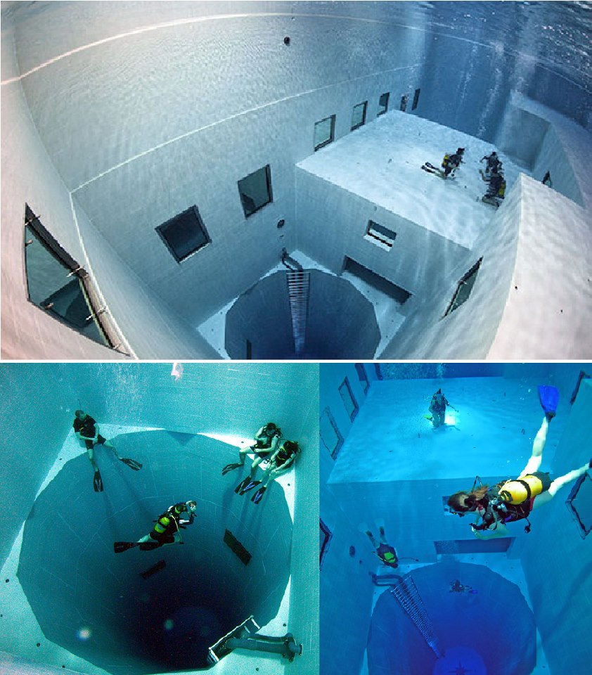 Nemo 33, Bruselas, Bélgica | Deepest swimming pool, Indoor swimming pools, Swimming pools
