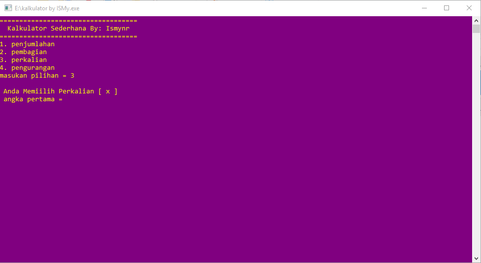 Membuat Aplikasi Kalkulator Sederhana Dengan Bahasa Pemreogaman C++ ...