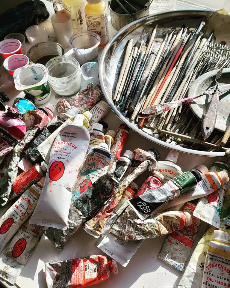 Patti Friday Collingwood Art School and Alexander Art Supplies Ontario