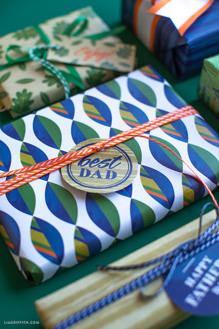 wrap, wrappers and wrapping: Lia Griffith does Father's Day Gift Wrapping
