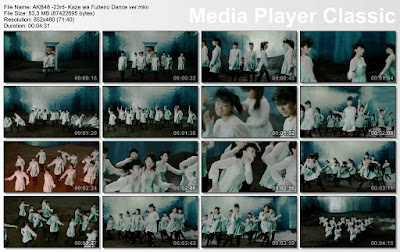 Download screenshot ss Video MV/PV AKB48 -single- kaze wa fuiteiru