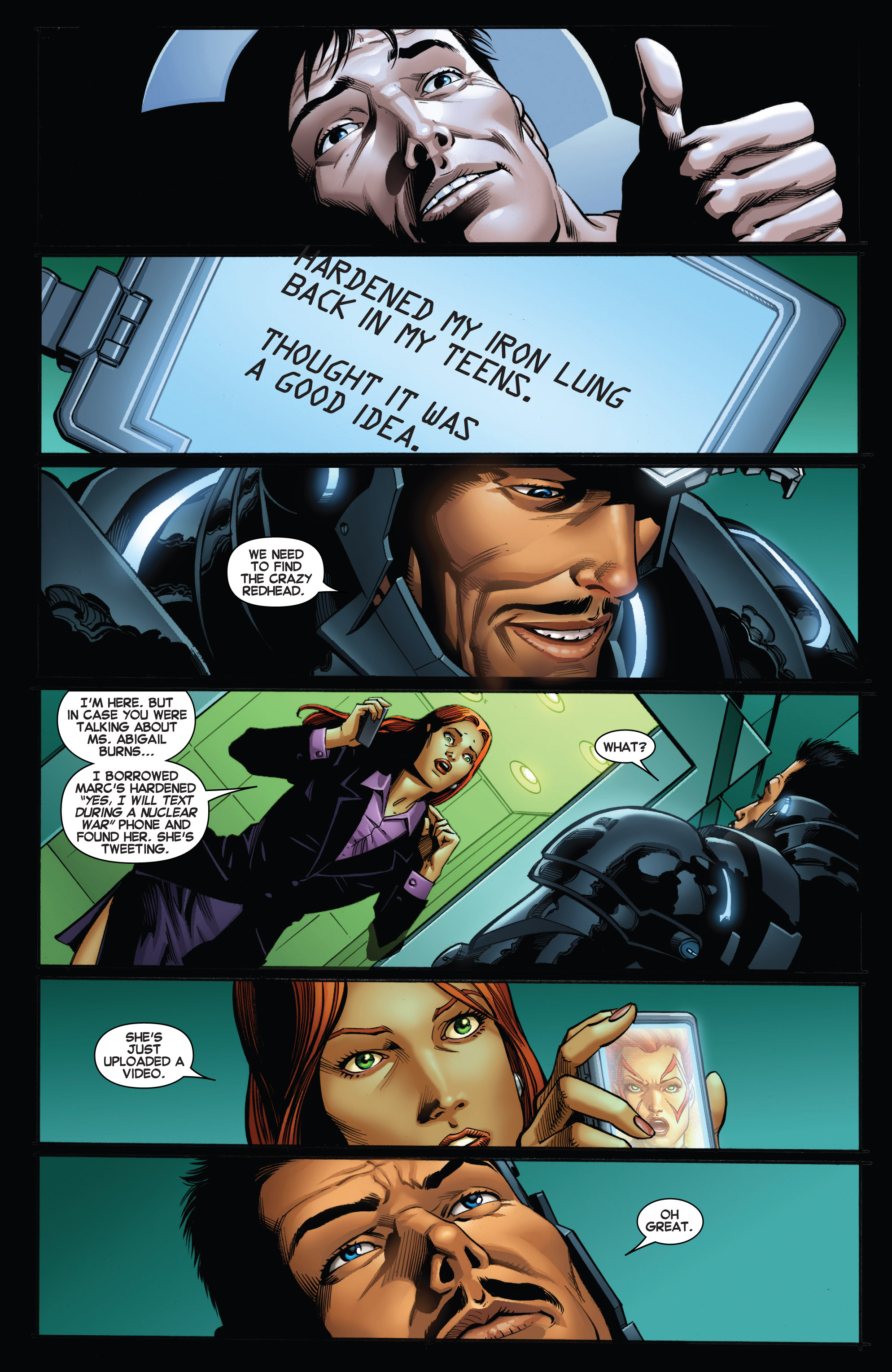 Read online Iron Man (2013) comic -  Issue #20 - 12