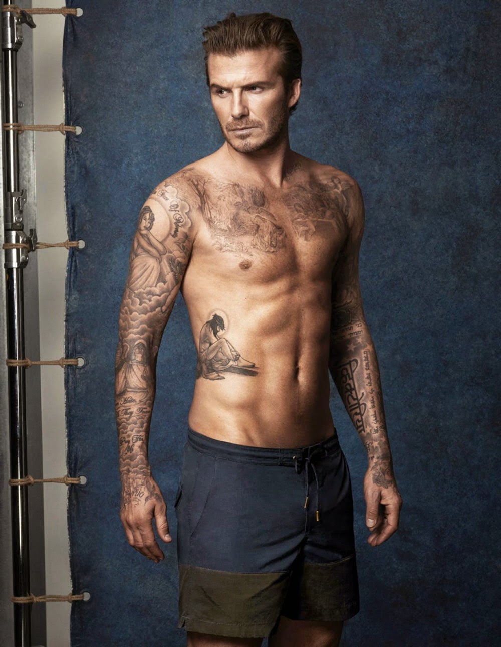 Men's underwear David Beckham for H&M 2014 swimwear collection