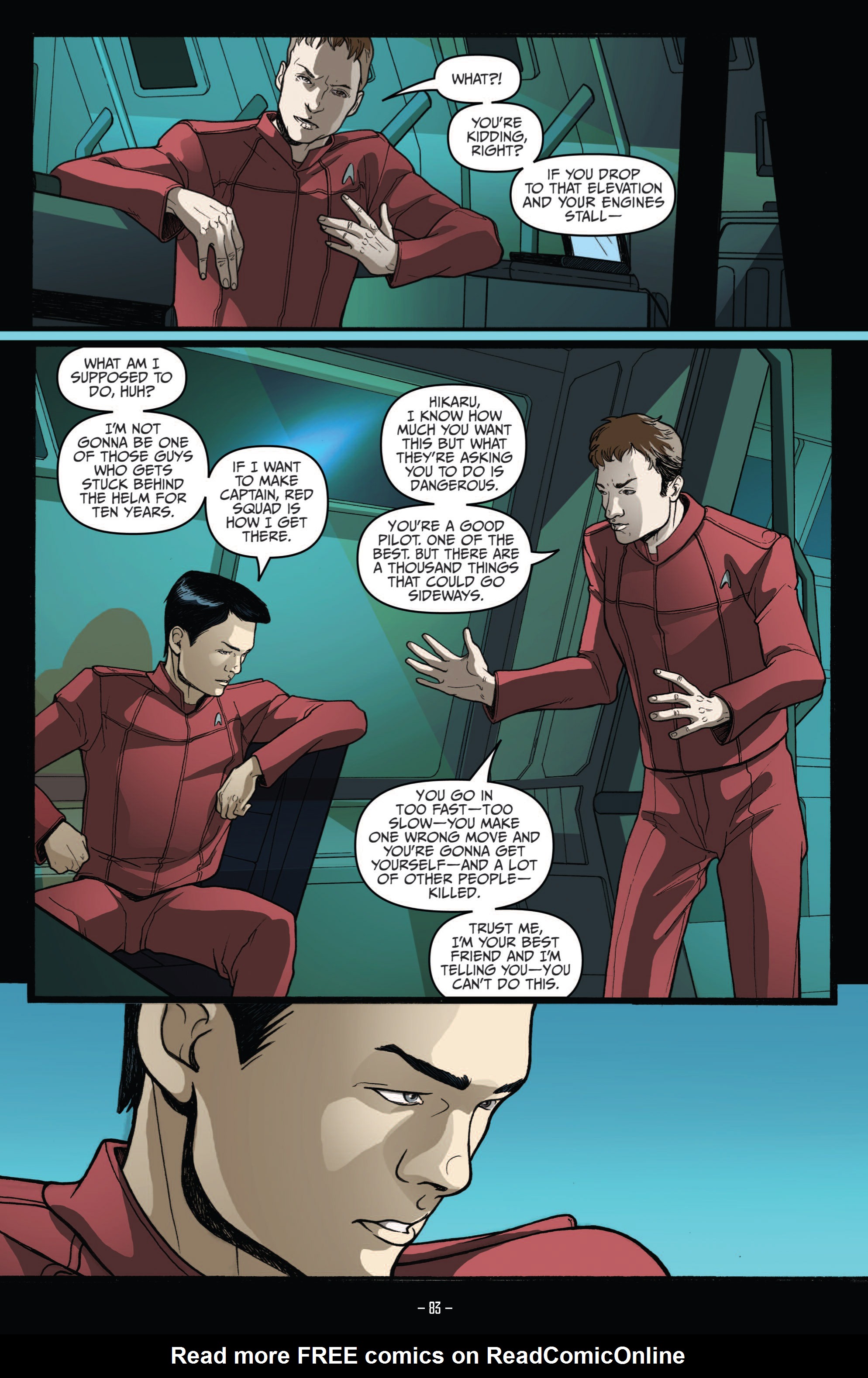 Read online Star Trek (2011) comic -  Issue # _TPB 5 - 84