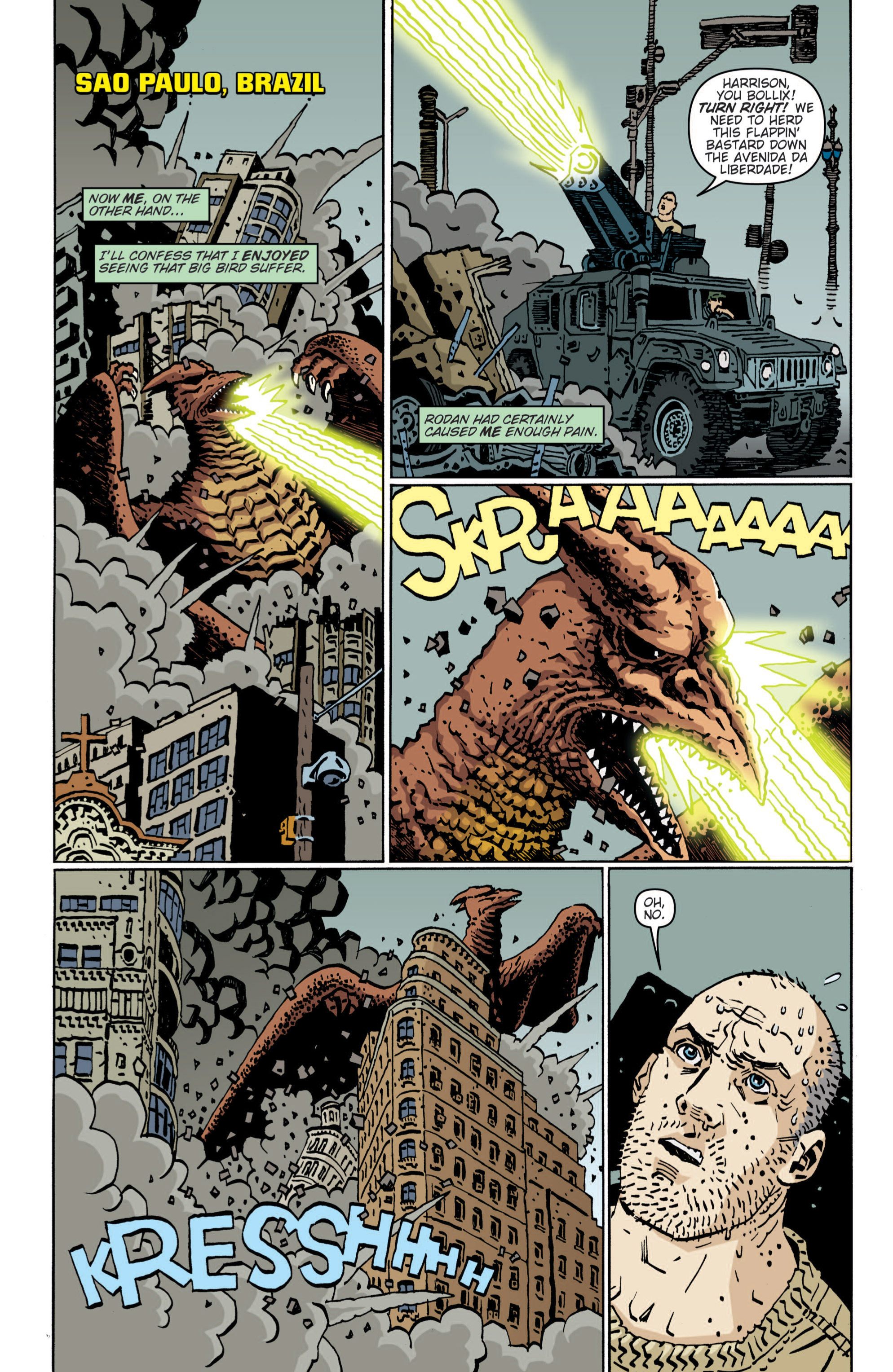 Read online Godzilla (2012) comic -  Issue #3 - 17