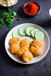 Cucumber pakoda fritter sautekayee bonda khira khire kakdi