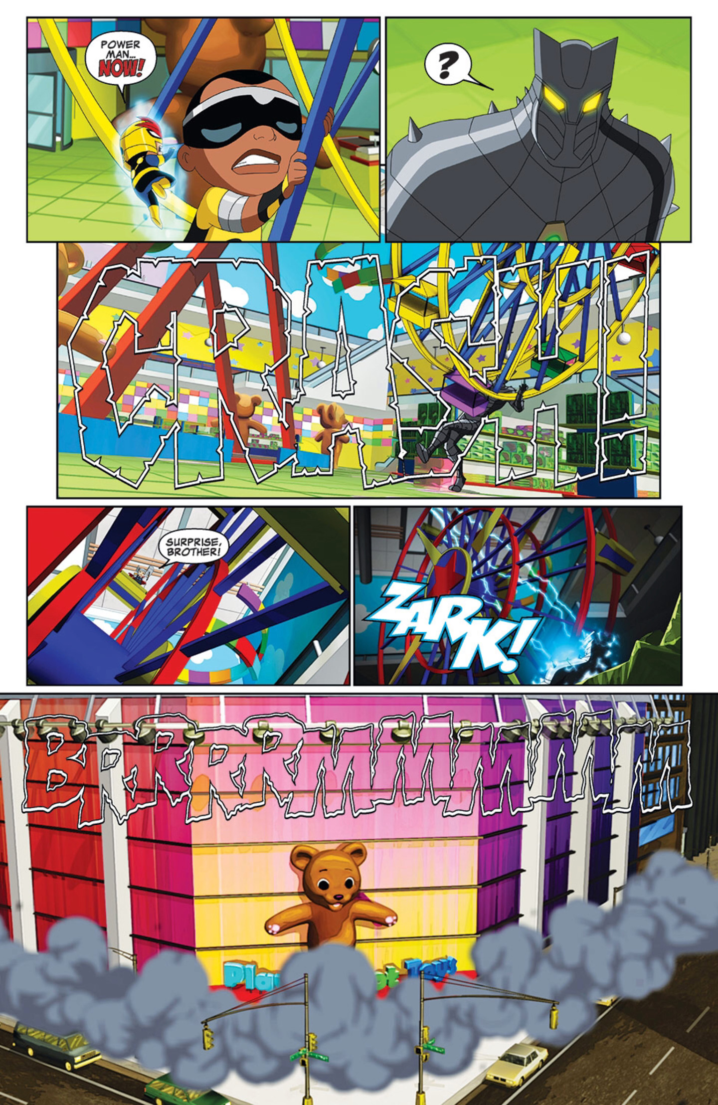 Read online Marvel Universe Ultimate Spider-Man: Web Warriors comic -  Issue #4 - 19