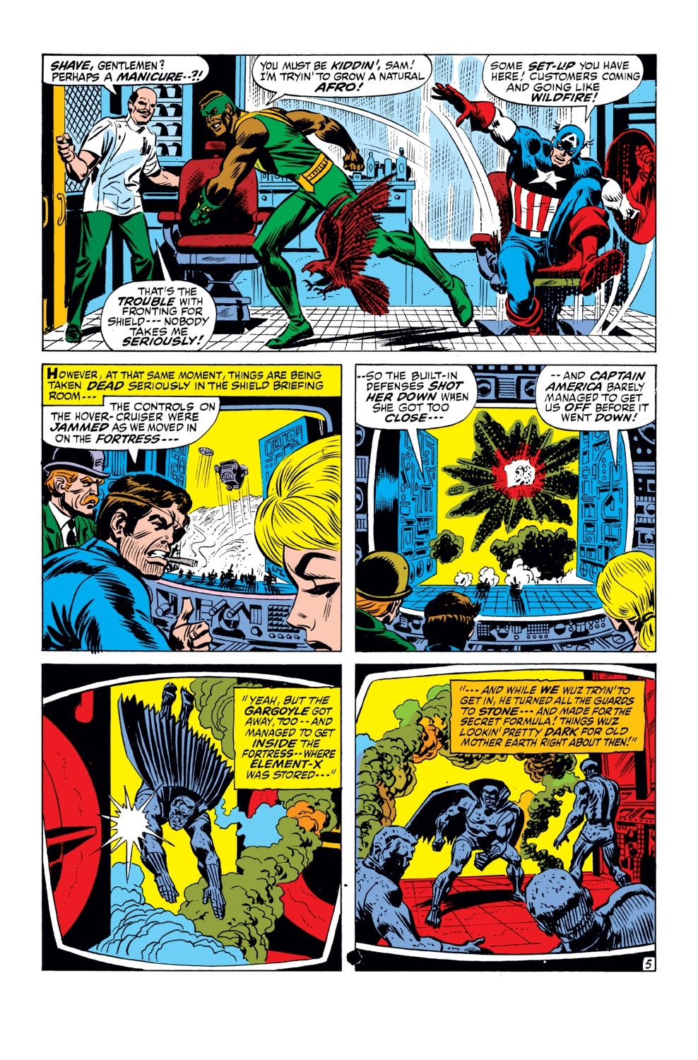 Read online Captain America (1968) comic -  Issue #143 - 6