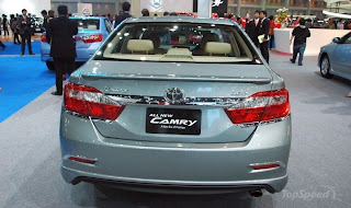 new toyota camry 2012 rear view