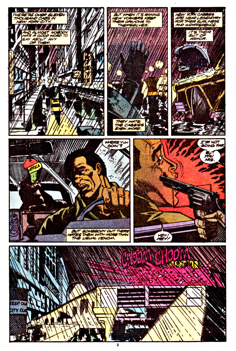 Read online The Punisher (1987) comic -  Issue #45 - One Way Fare - 3