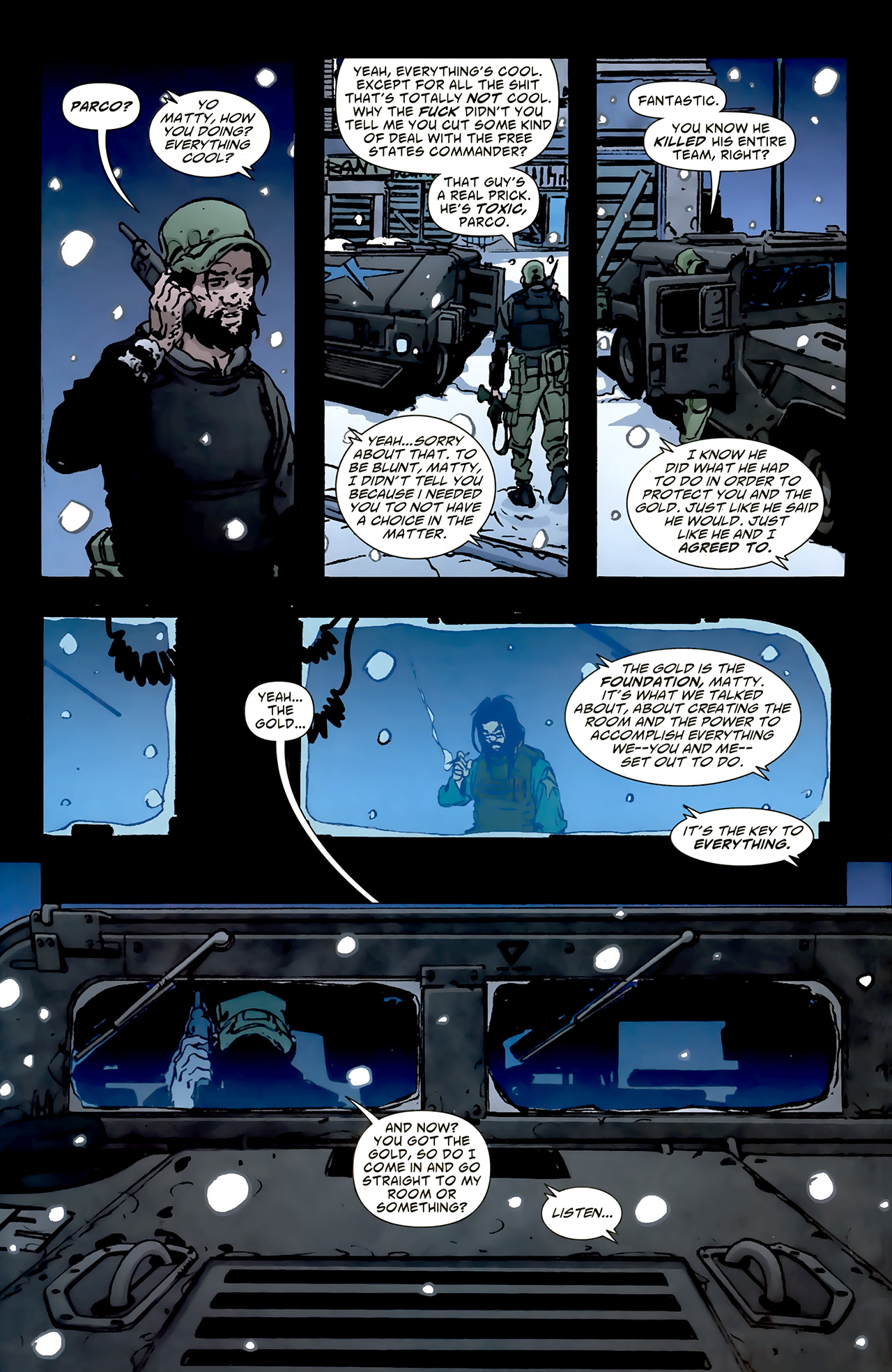 Read online DMZ (2006) comic -  Issue #39 - 15