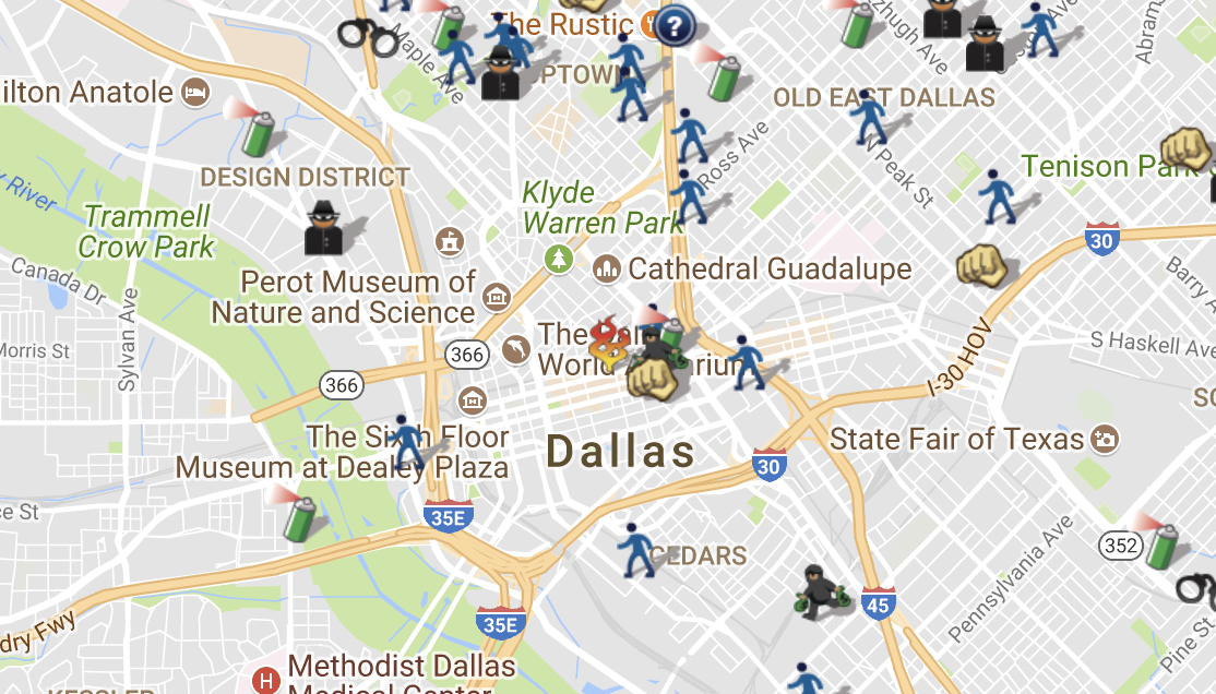 Austin Texas Crime Map