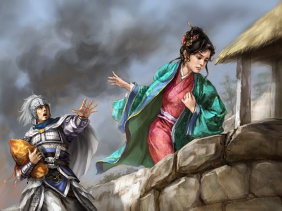 Chapter 41 : Liu Bei Leads His People Over The River; Zhao Zilong Rescues The Child Lord At Dangyang.