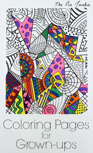 Coloring Pages for Grown-Ups