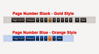 Styling Pagenumber of the Blog Navigation | Agratitudesign Impression