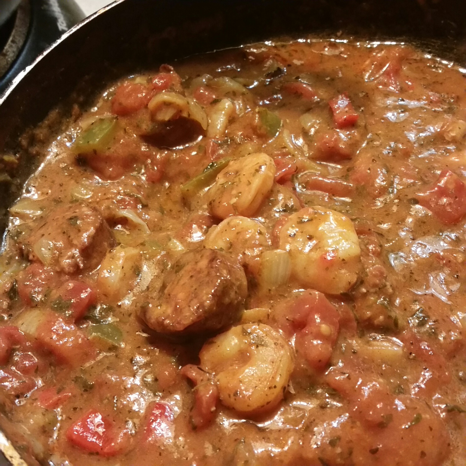 Soul Food Queen Fish And Beef Sausage Etouffee