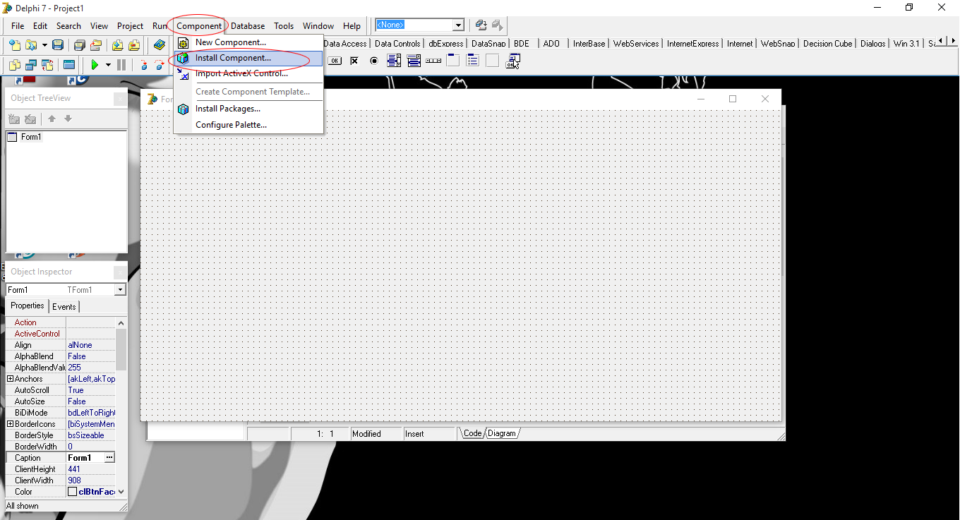 Cara Install Komponen Dos Command Di Delphi Mamen Blog