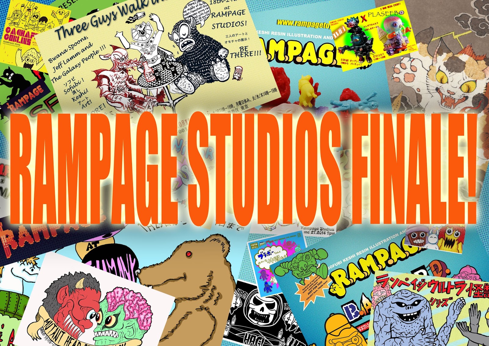 RAMPAGE TOYS and ART: