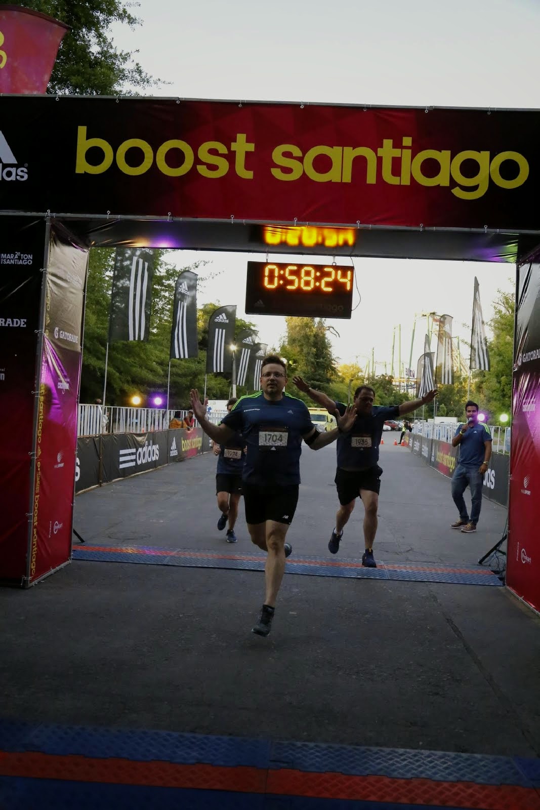 Llegada Santiago Boost