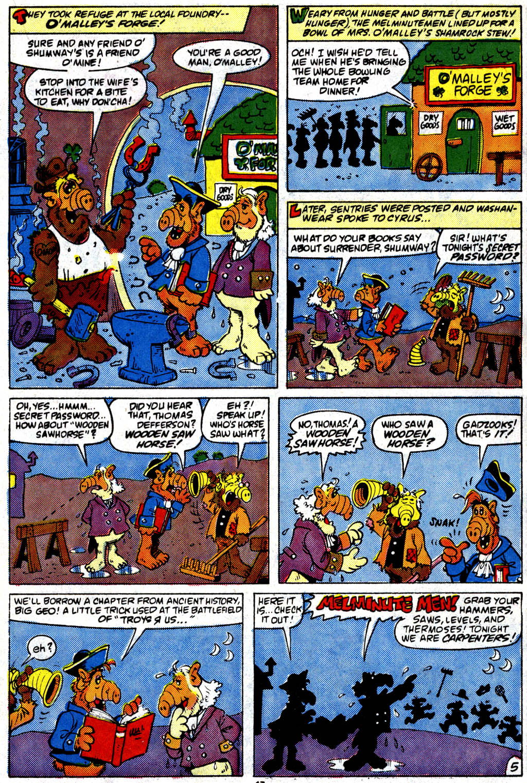 Read online ALF comic -  Issue #9 - 14