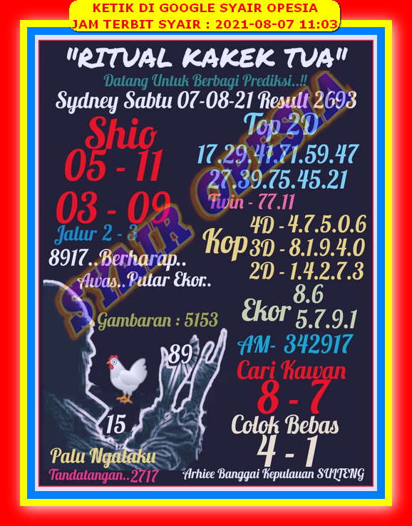 Syair Togel Sdy 7 Agustus 2021 Forum Syair Asiktoto Syair Togel Sdy 7 Agustus 2021 Forum Syair Asiktoto