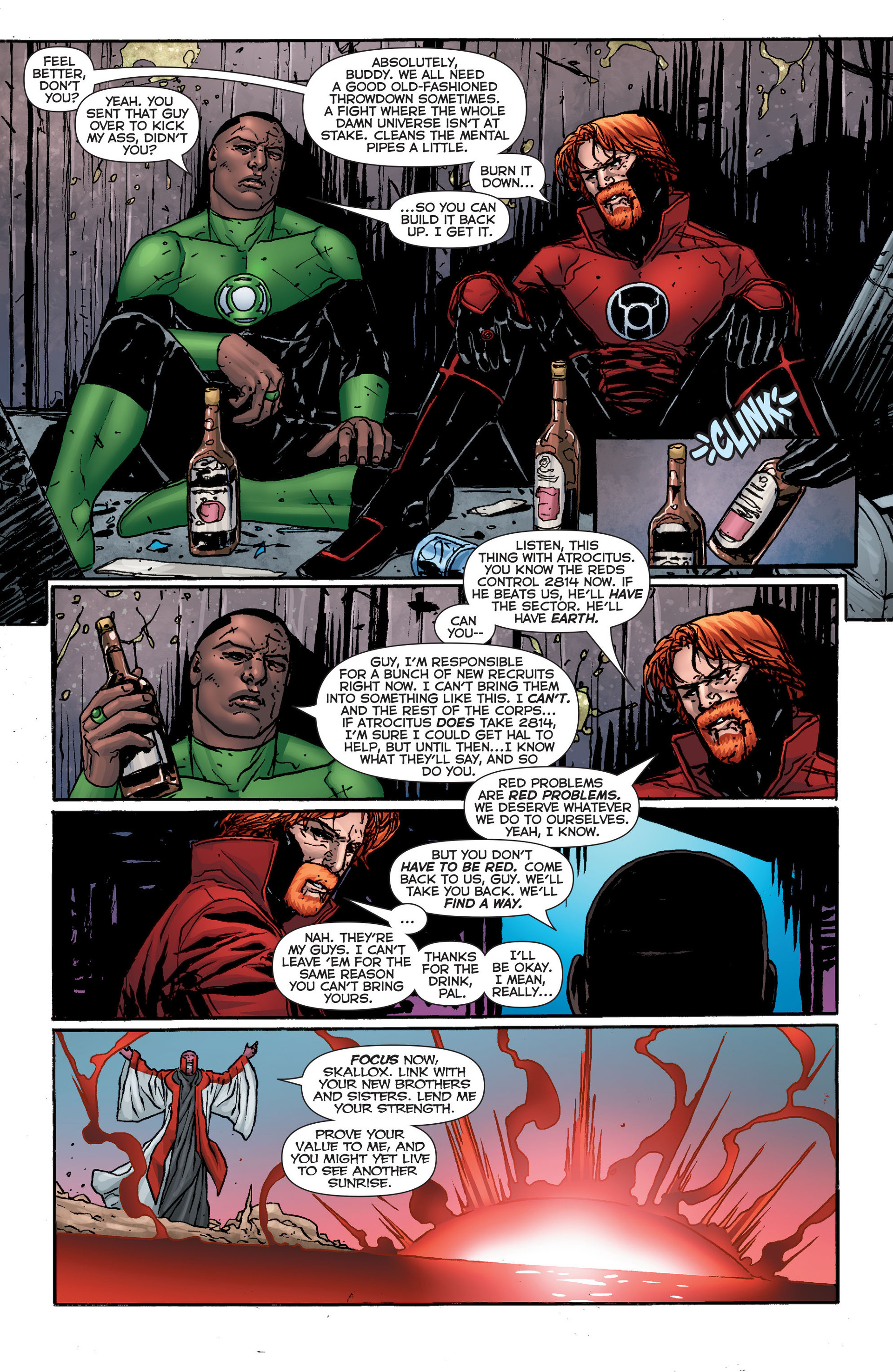 Read online Red Lanterns comic -  Issue #33 - 19