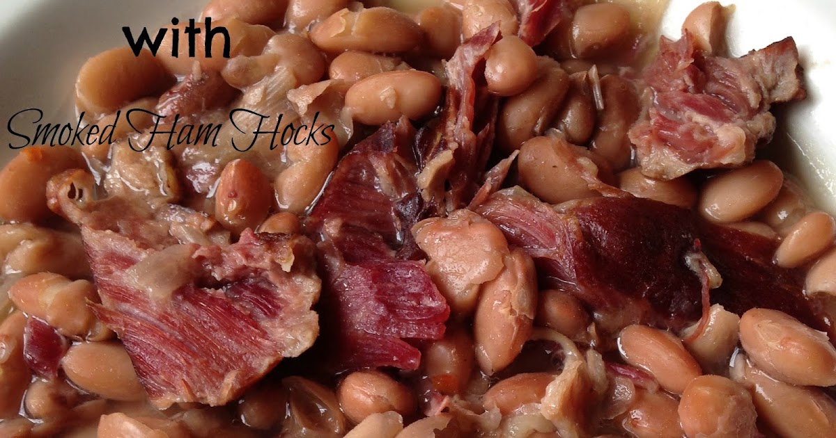 Turnips 2 Tangerines Pinto Beans with Smoked Ham Hocks {Slow Cooker}