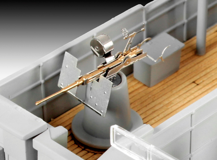 BIG BOAT FROM REVELL 172 SCALE FLOWERCLASS CORVETTE Megamag 2