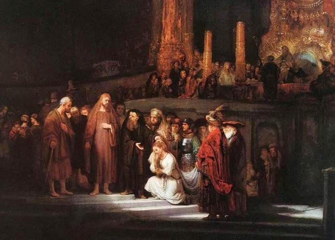 dialogical creativity: Rembrandt y la mujer adúltera