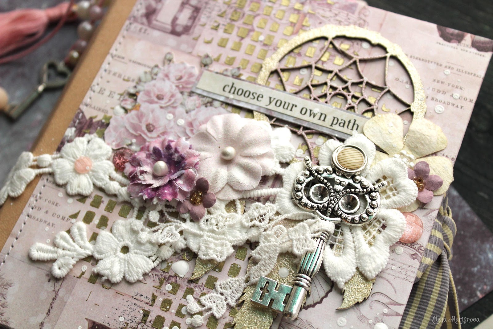 Mini Album Makers Challenge: Prima Moon Child Mini Album Tutorial by ...